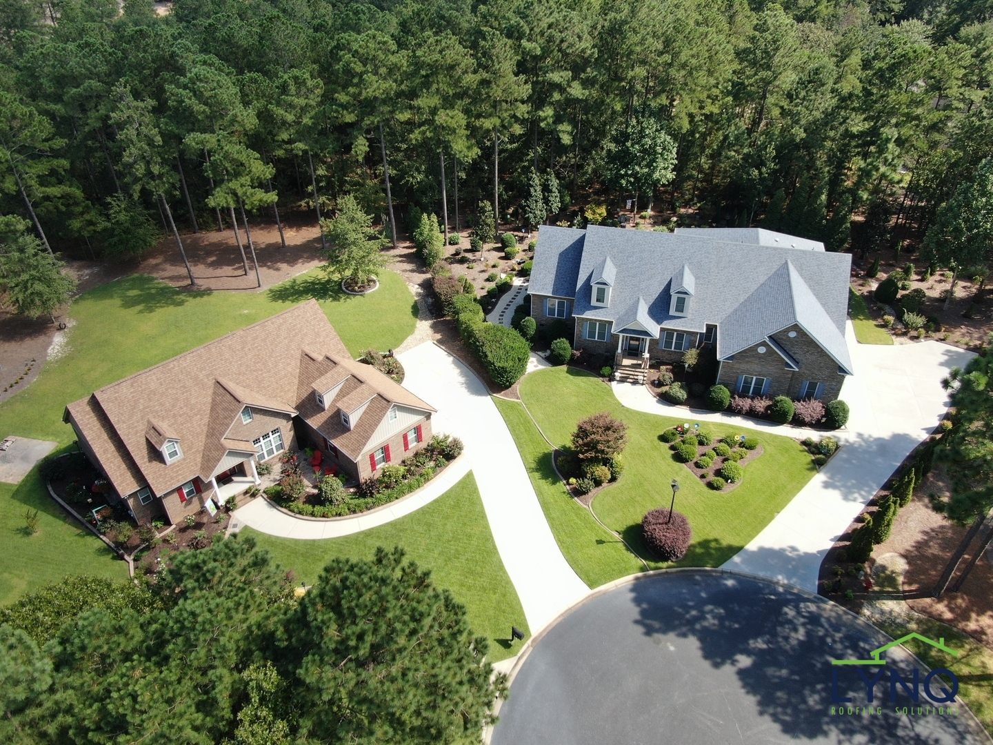 Well-maintained residential roof served by LYNQ Roofing in Florence
